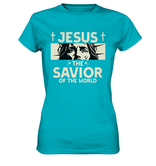 Jesus – The Savior of the World - Ladies Premium Shirt