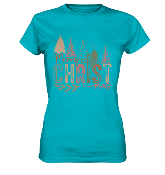 Merry CHRISTmas – The True Focus - Ladies Premium Shirt