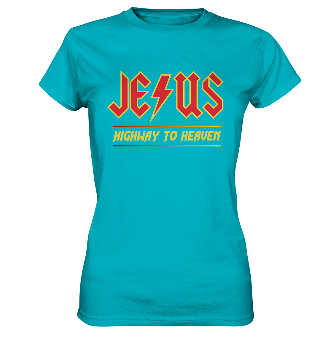 Jesus - Highway to Heaven - Ladies Premium Shirt