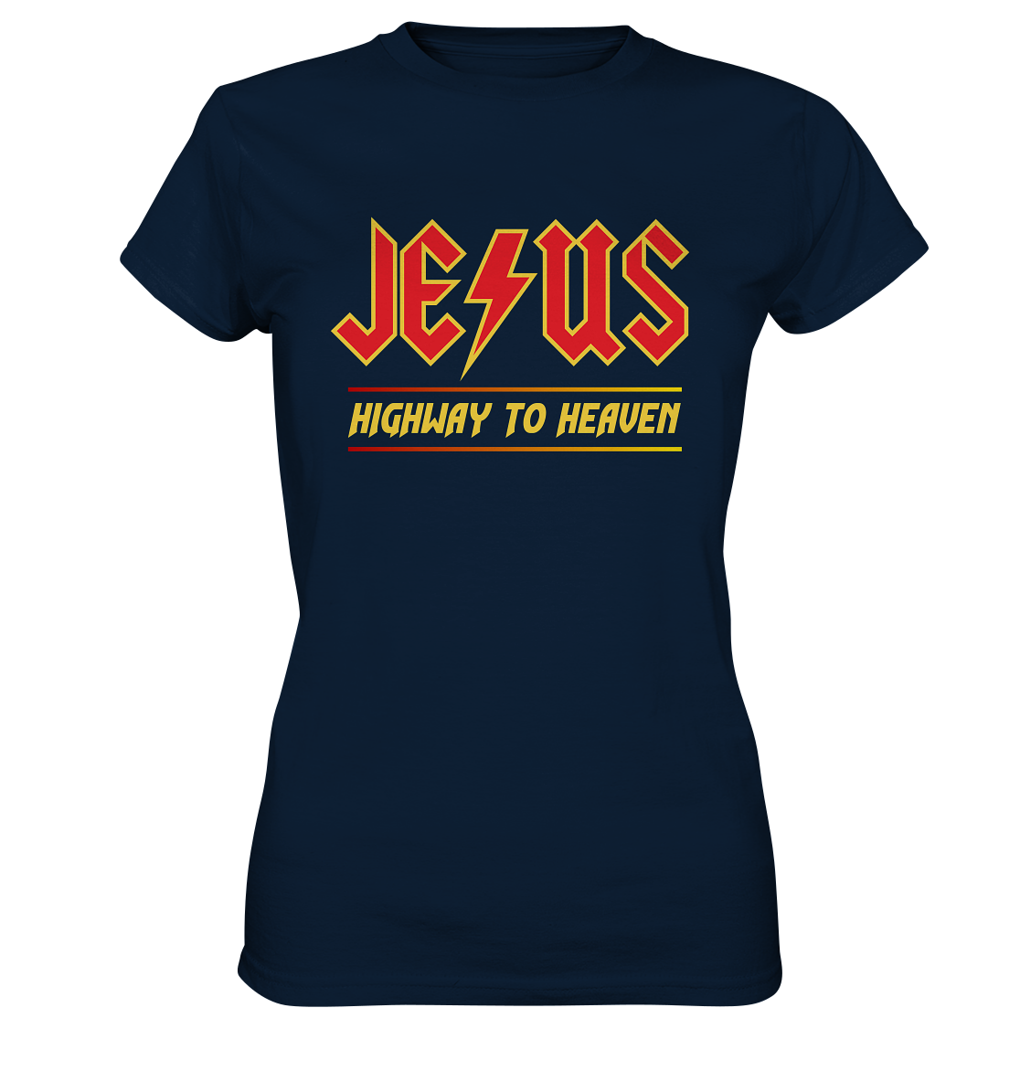 Jesus - Highway to Heaven - Ladies Premium Shirt