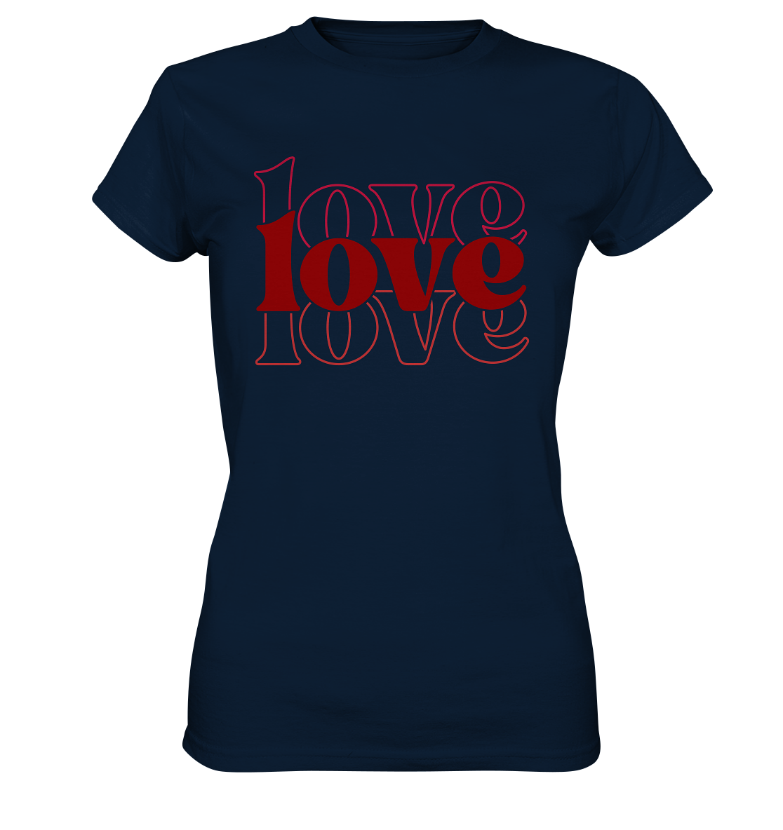 Love – The Greatest Power - Ladies Premium Shirt