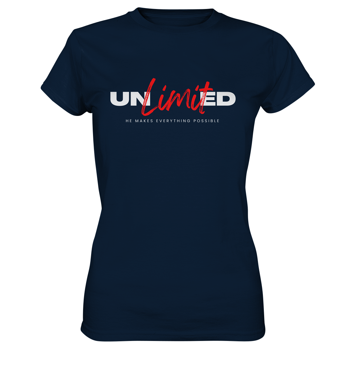 Unbegrenzte Möglichkeiten "Unlimited" - Ladies Premium Shirt