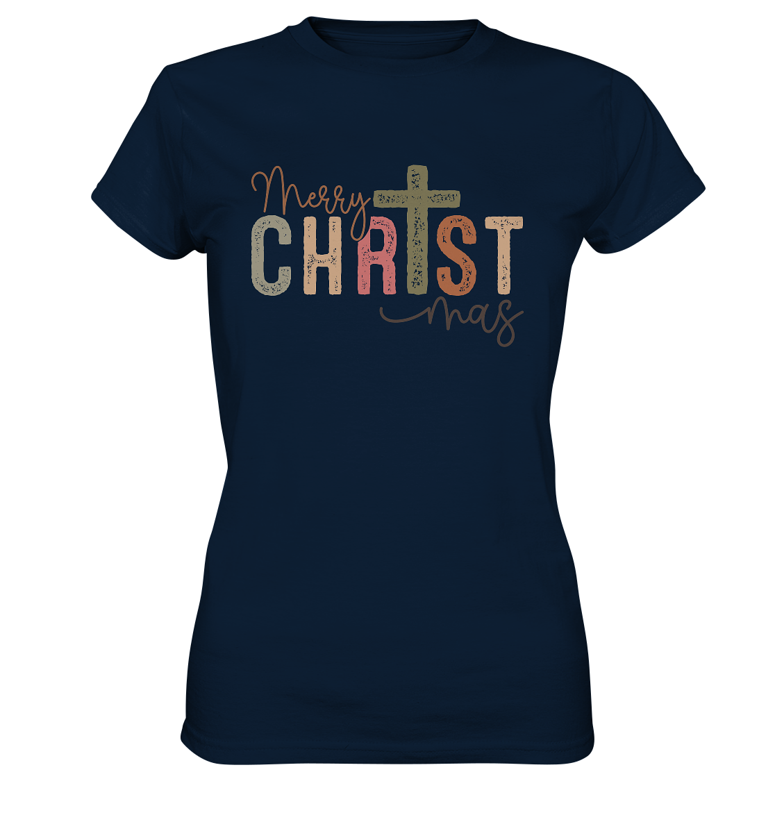 Merry CHRISTmas – Christ im Mittelpunkt - Ladies Premium Shirt