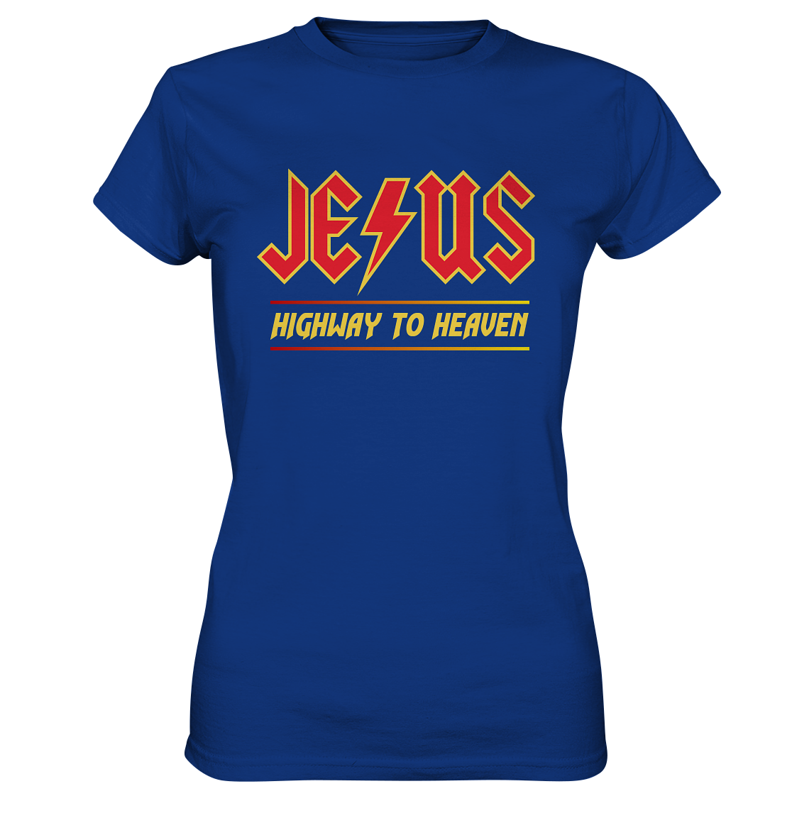 Jesus - Highway to Heaven - Ladies Premium Shirt