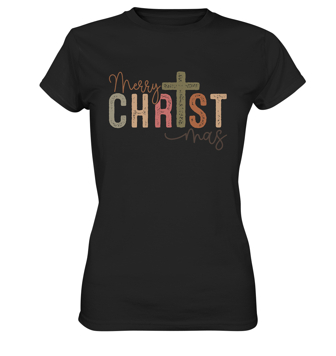 Merry CHRISTmas – Christ im Mittelpunkt - Ladies Premium Shirt