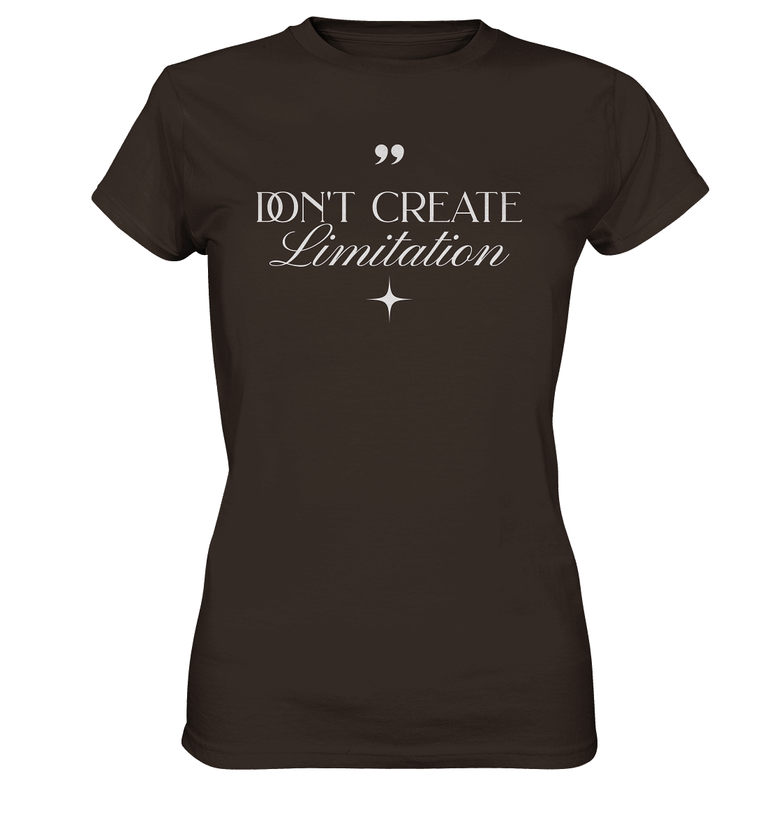 Don’t Create Limitations - Ladies Premium Shirt