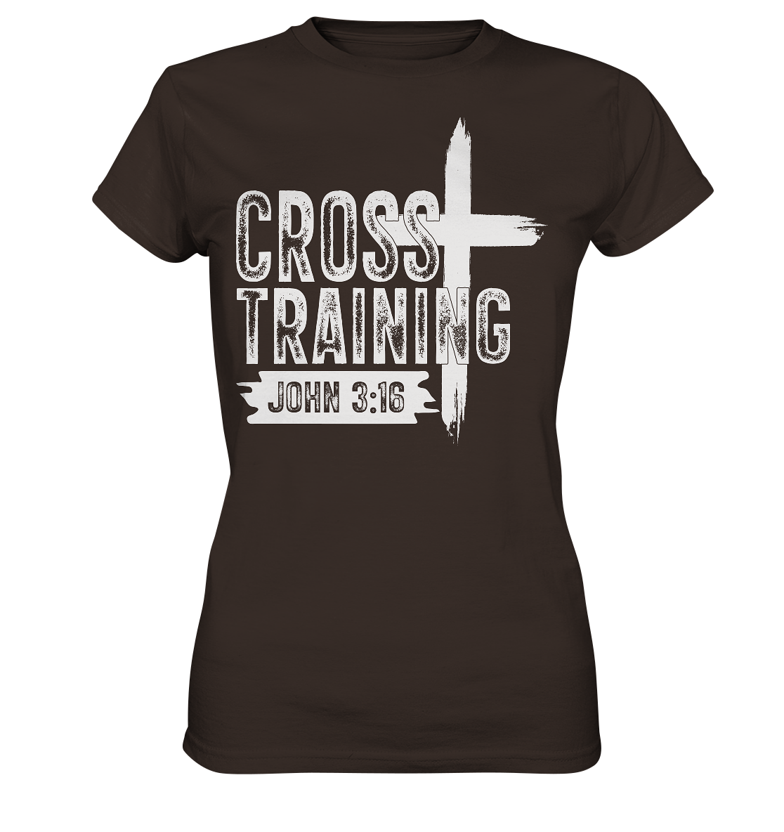 Cross Training - John 3:16 - Ladies Premium Shirt