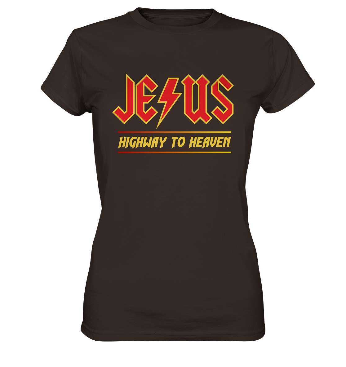 Jesus - Highway to Heaven - Ladies Premium Shirt