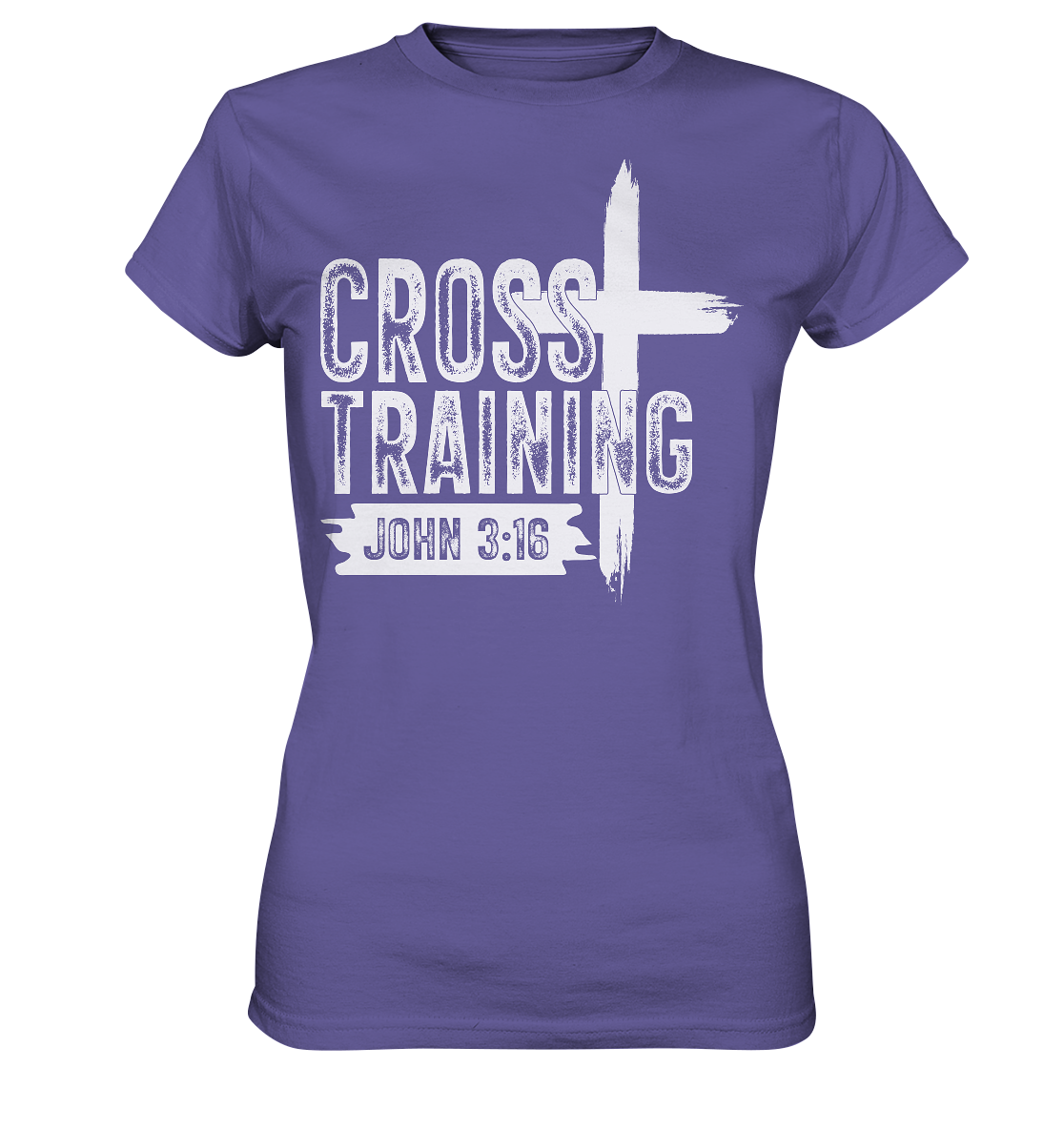 Cross Training - John 3:16 - Ladies Premium Shirt