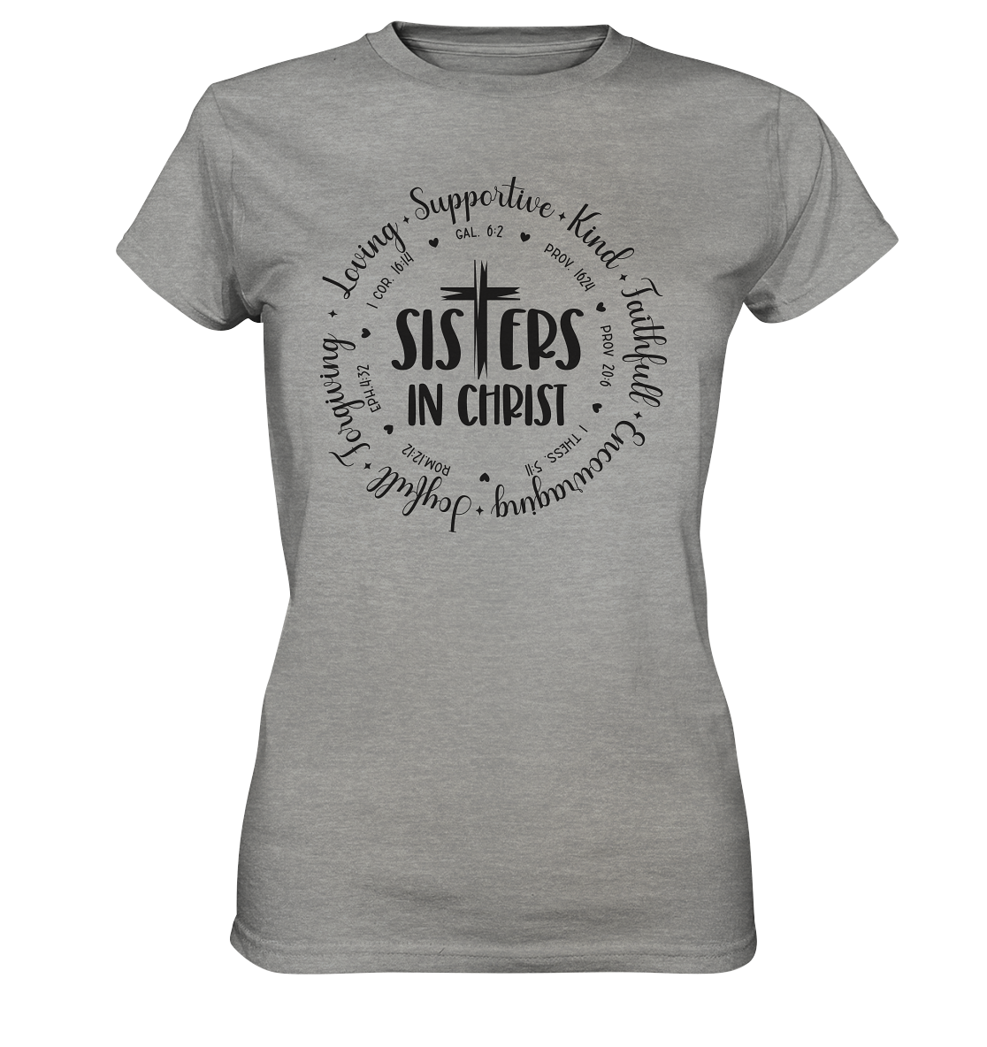 Sisters in Christ - Ladies Premium Shirt