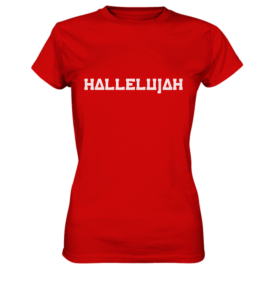 Hallelujah - Ladies Premium Shirt