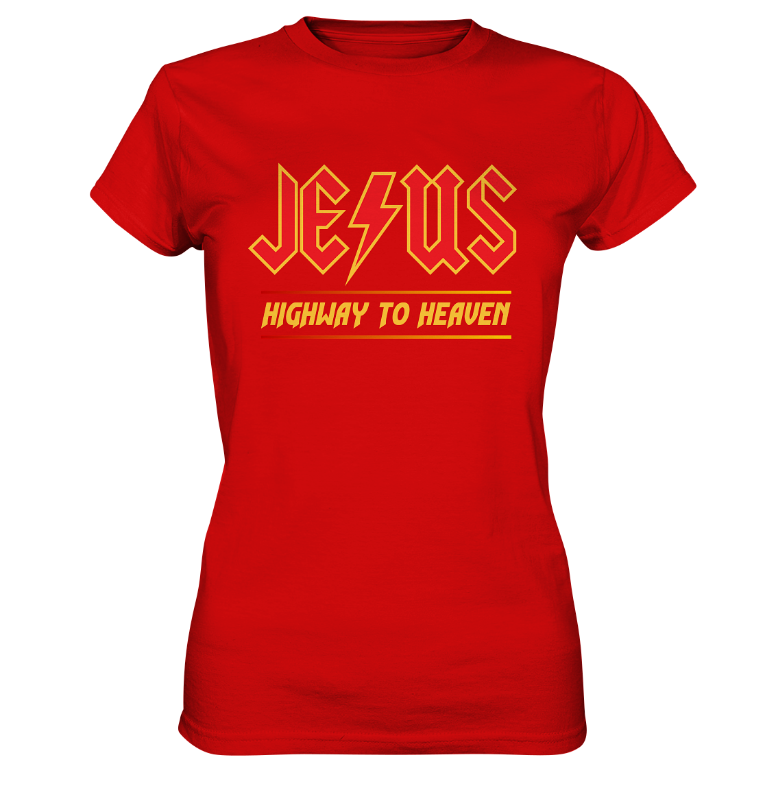 Jesus - Highway to Heaven - Ladies Premium Shirt