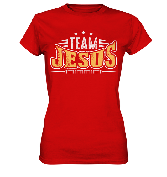 Team Jesus - Gemeinsam im Glauben - Ladies Premium Shirt