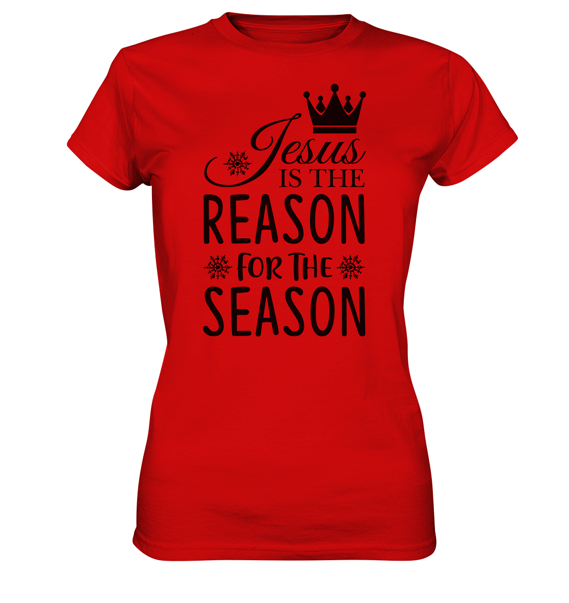 Jesus – Der Grund für die Weihnachtszeit - Ladies Premium Shirt