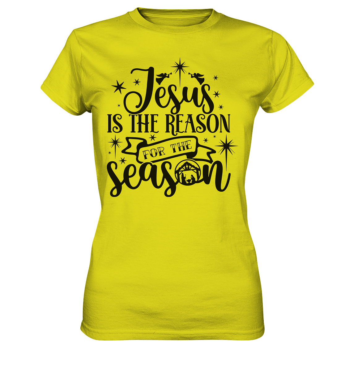 Jesus – The Reason for Christmas II - Ladies Premium Shirt