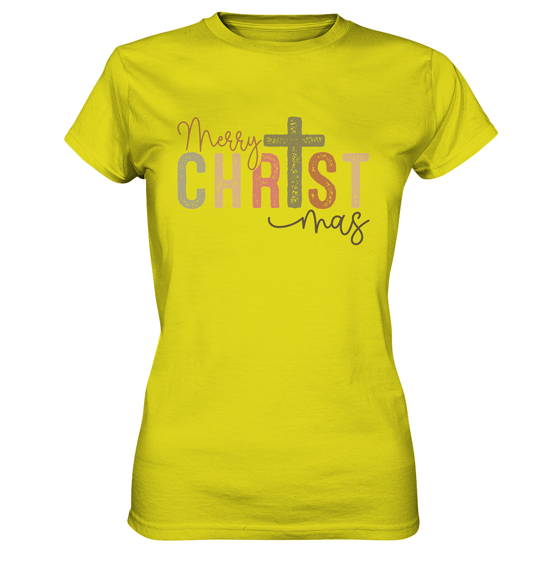 Merry CHRISTmas – Christ im Mittelpunkt - Ladies Premium Shirt