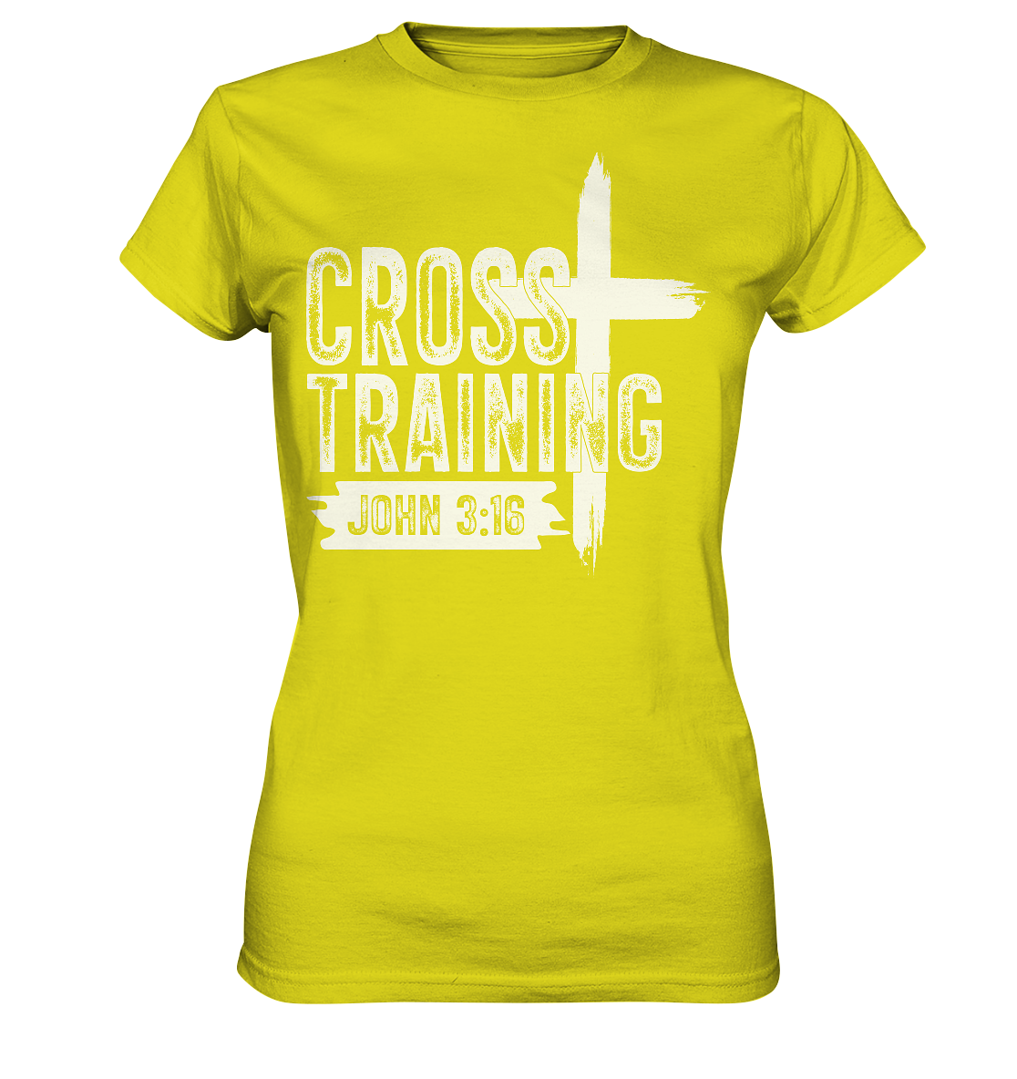 Cross Training - John 3:16 - Ladies Premium Shirt