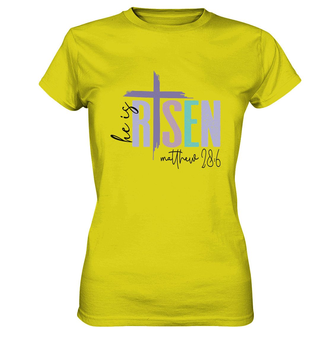 He Is Risen – Die Hoffnung lebt! - Ladies Premium Shirt