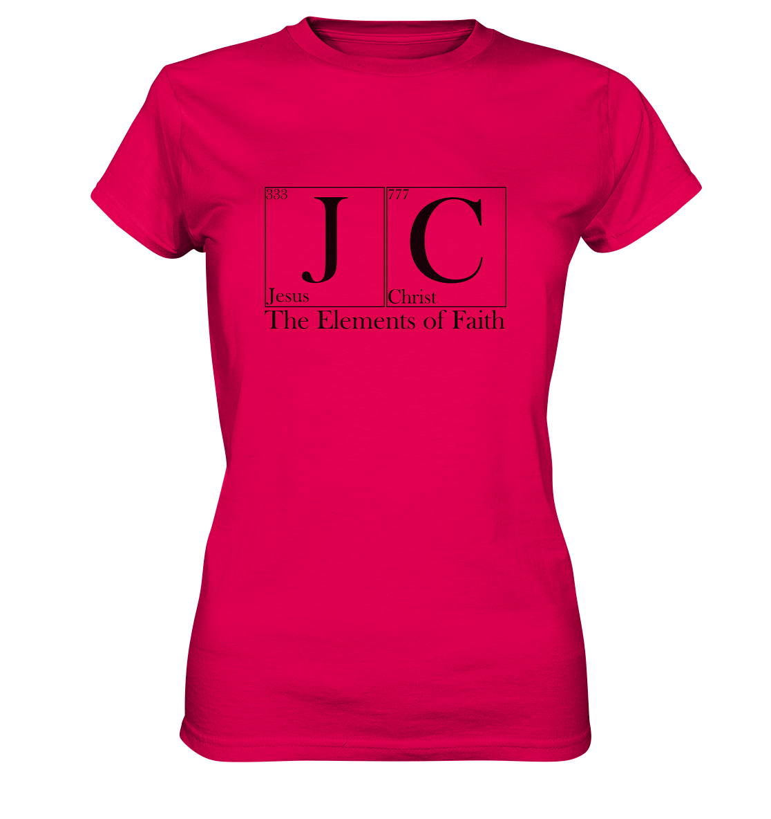 JC – The Elements of Faith - Ladies Premium Shirt