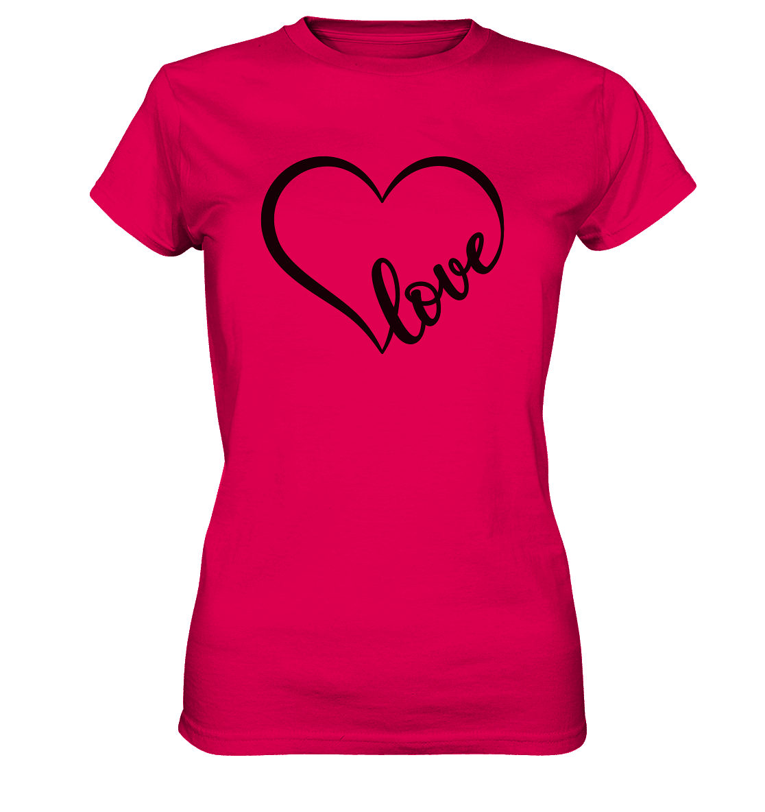 Love in Every Line - Ladies Premium Shirt