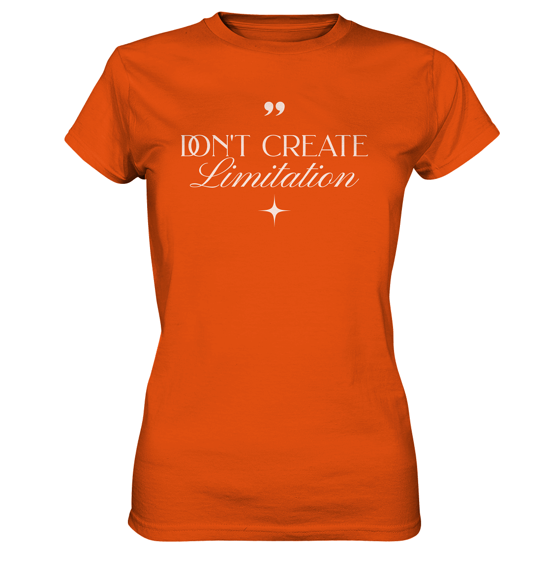 Don’t Create Limitations - Ladies Premium Shirt