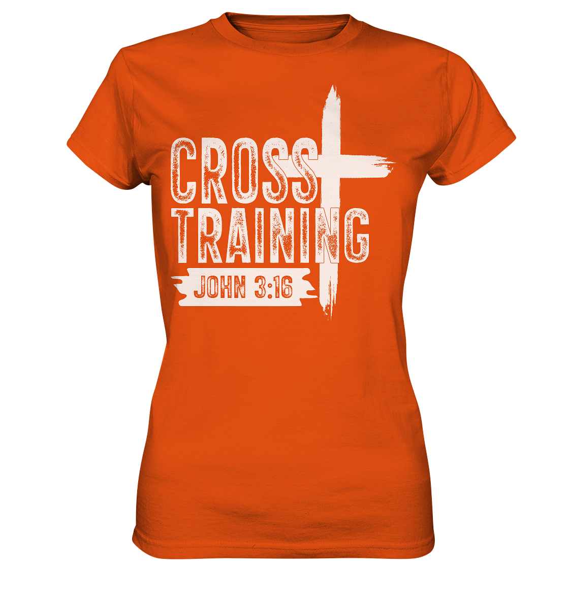 Cross Training - John 3:16 - Ladies Premium Shirt