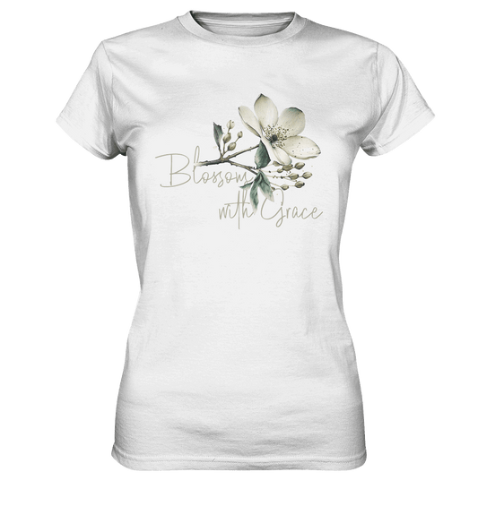 Blossom with Grace - Ladies Premium Shirt