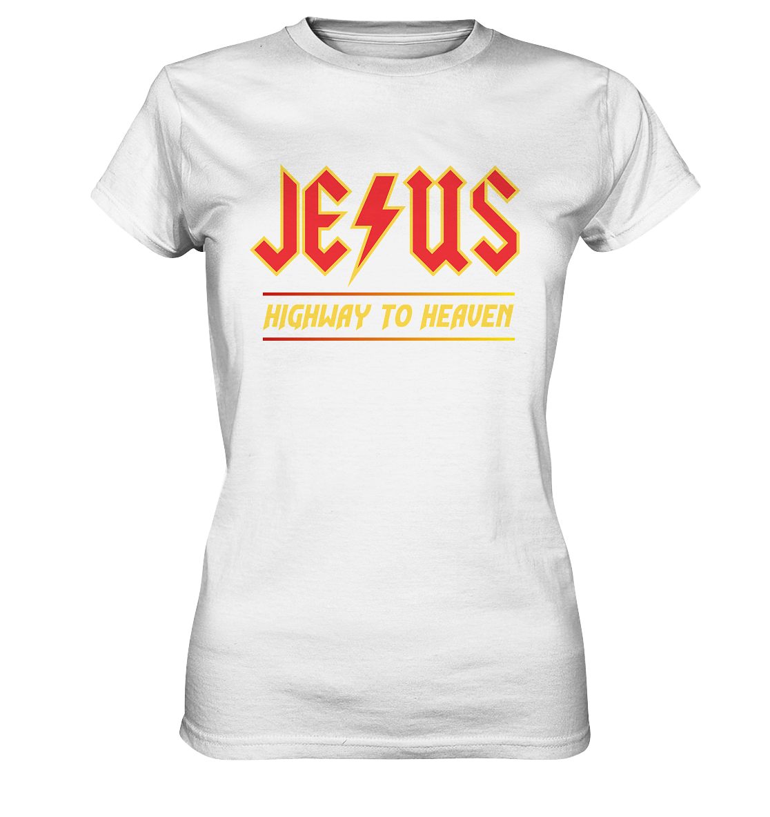 Jesus - Highway to Heaven - Ladies Premium Shirt