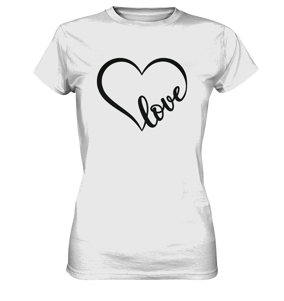 Love in Every Line - Ladies Premium Shirt