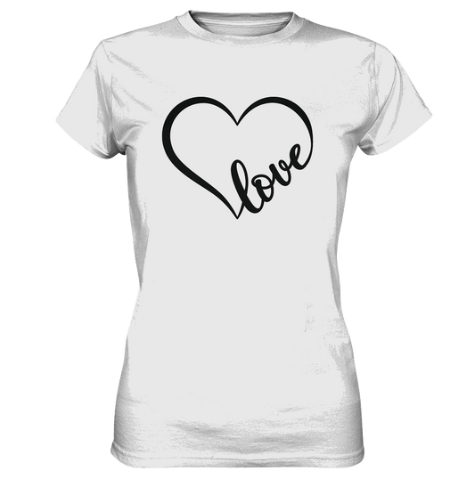 Love in Every Line - Ladies Premium Shirt