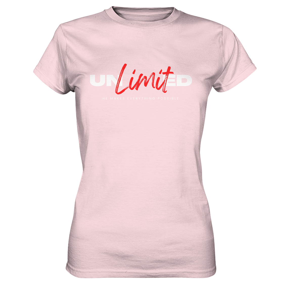 Unbegrenzte Möglichkeiten "Unlimited" - Ladies Premium Shirt