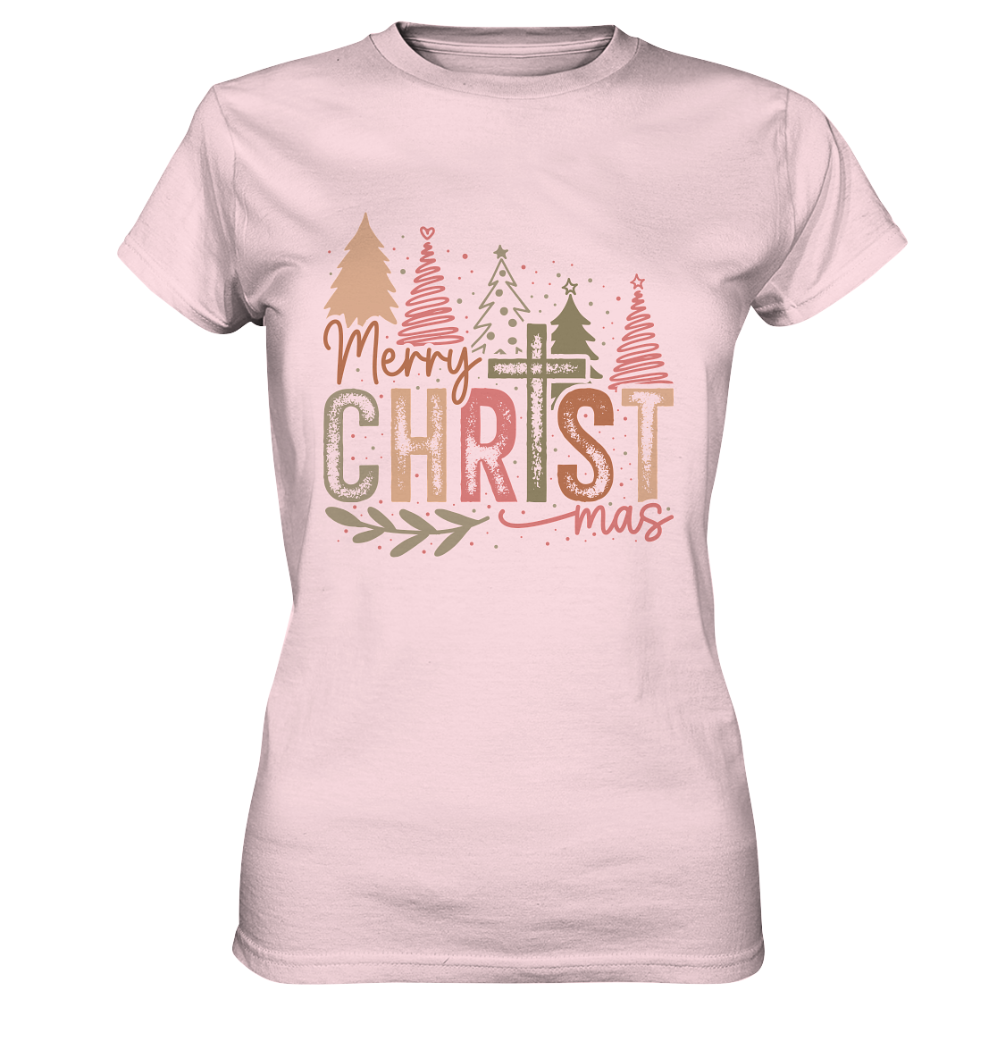 Merry CHRISTmas – The True Focus - Ladies Premium Shirt