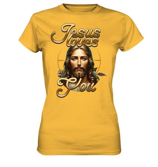 Jesus Loves You - Ladies Premium Shirt