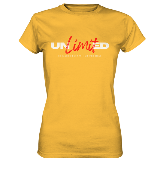 Unlimited Possibilities "Unlimited" - Ladies Premium Shirt