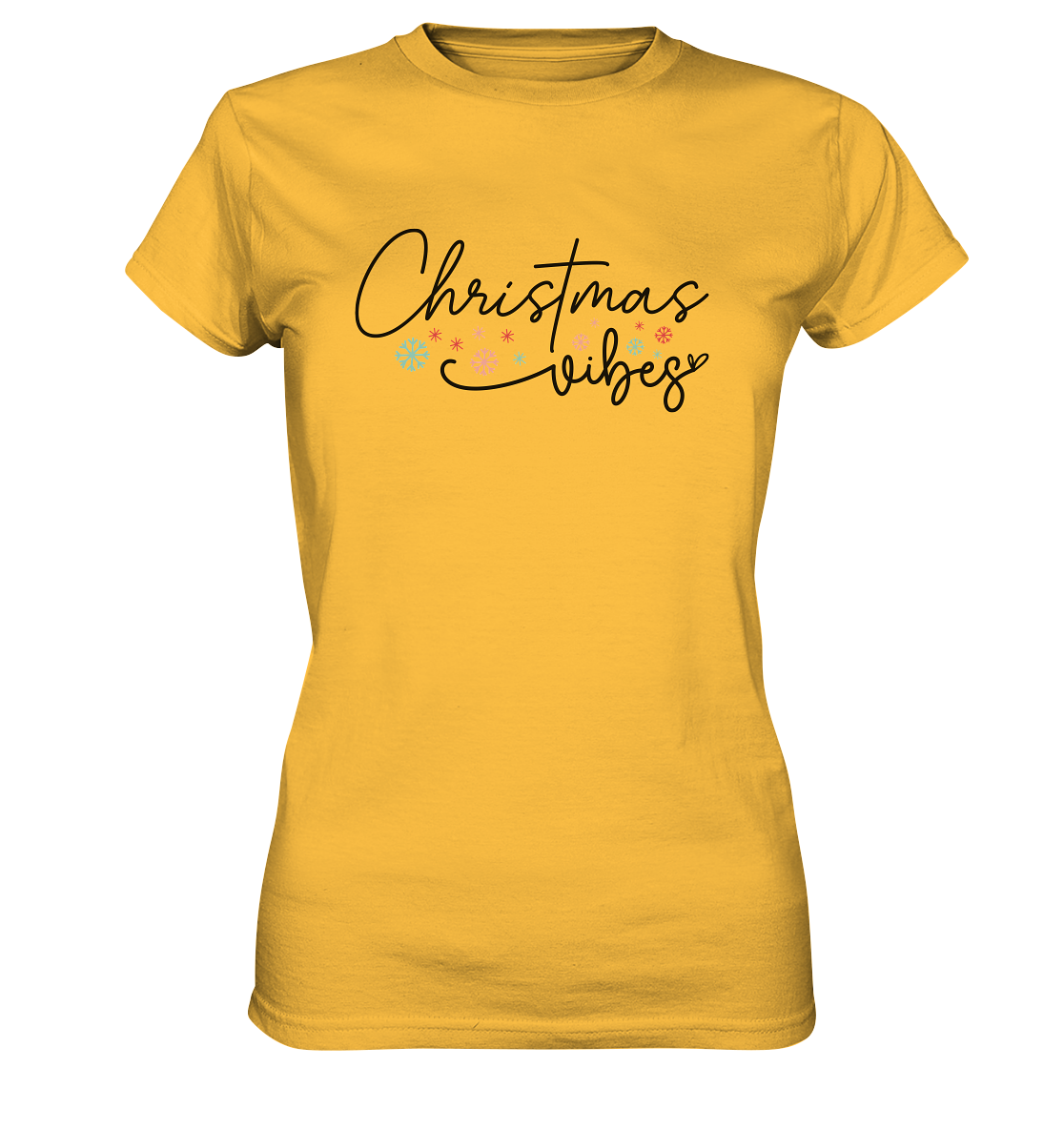 Festive Christmas Vibes - Ladies Premium Shirt