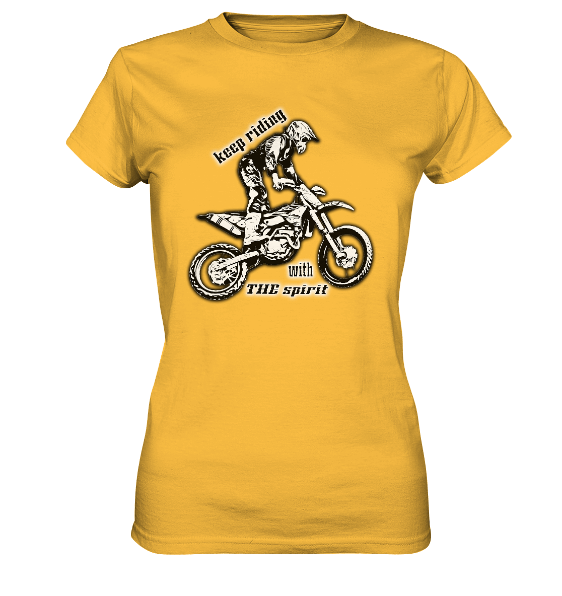 Keep Riding with the Holy Spirit - Ladies Premium Shirt