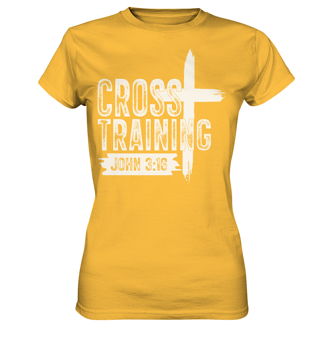 Cross Training - John 3:16 - Ladies Premium Shirt