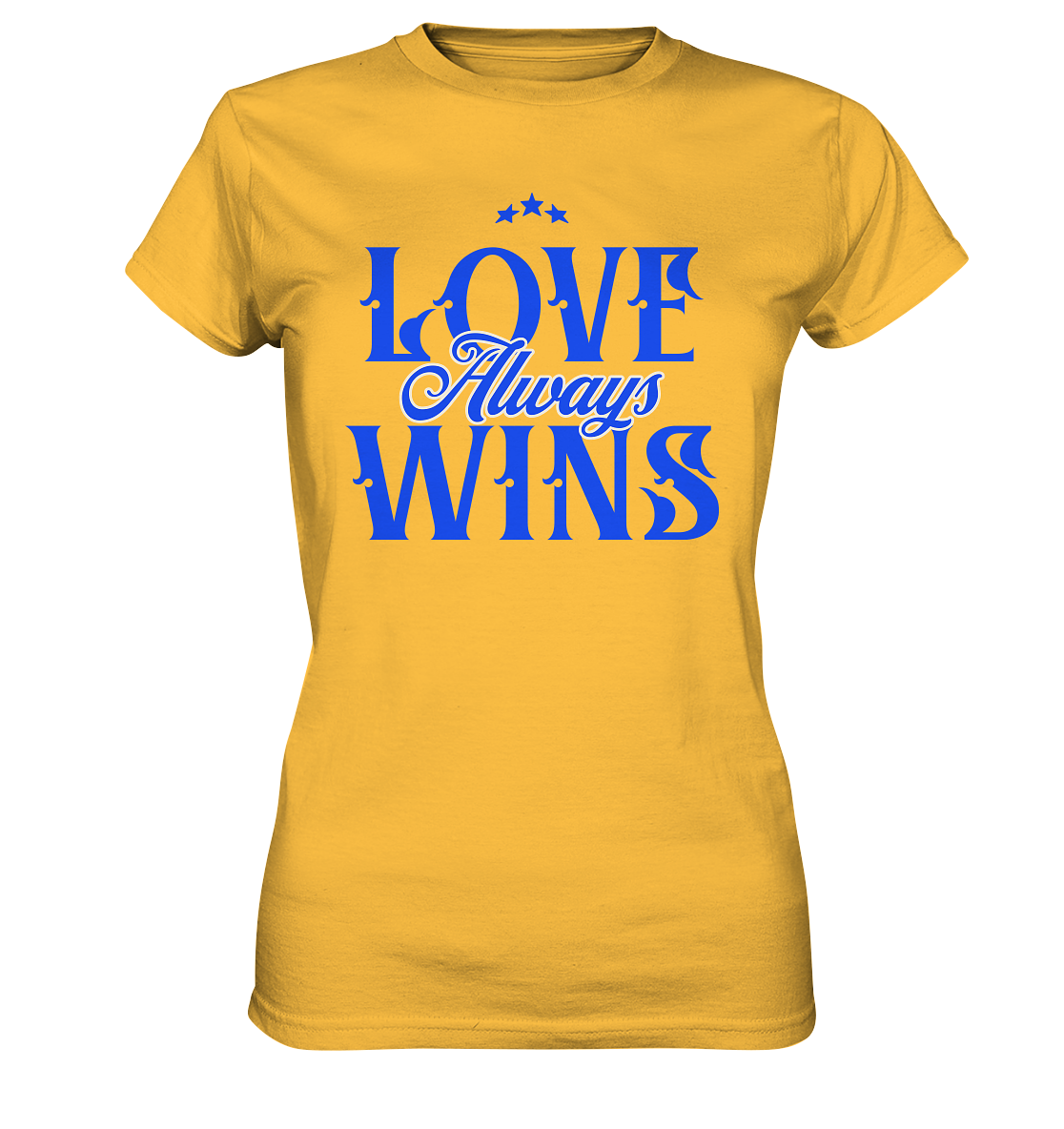 Love Always Wins - Ladies Premium Shirt