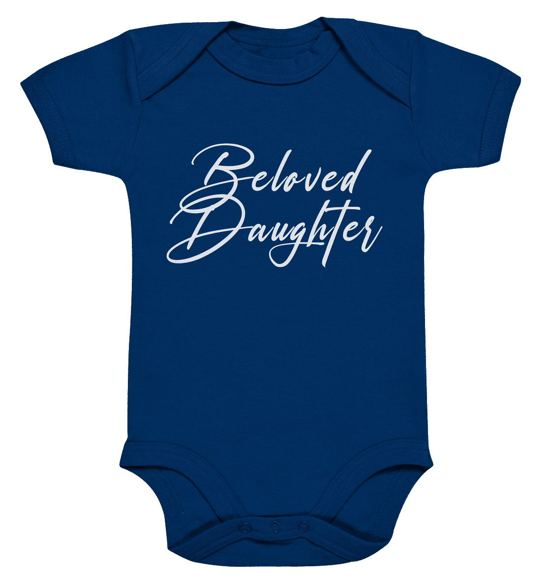 Beloved Daughter – Geliebte Tochter Gottes - Organic Baby Bodysuit