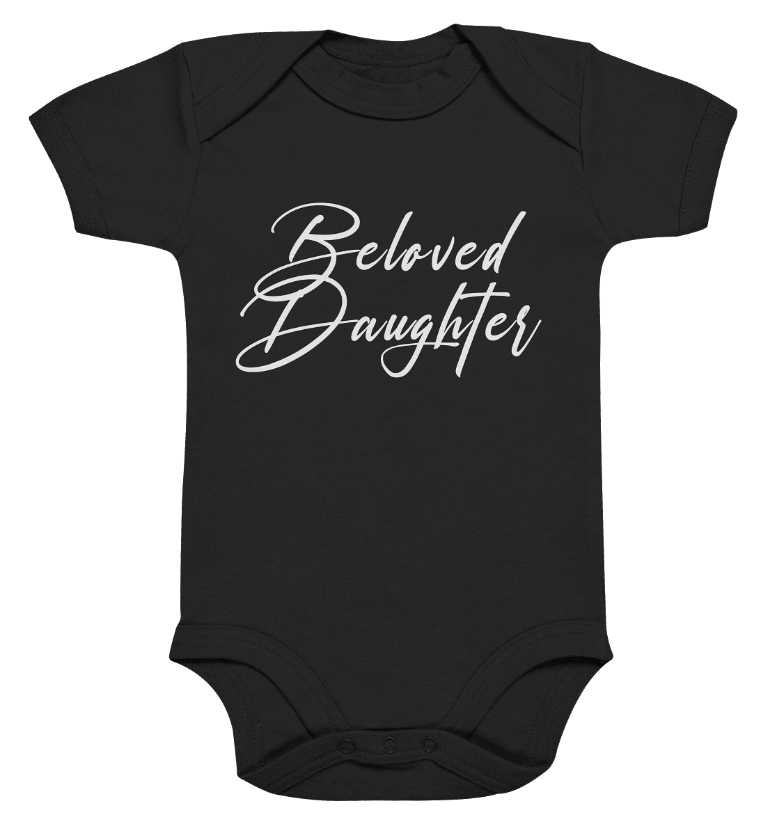 Beloved Daughter – Geliebte Tochter Gottes - Organic Baby Bodysuit