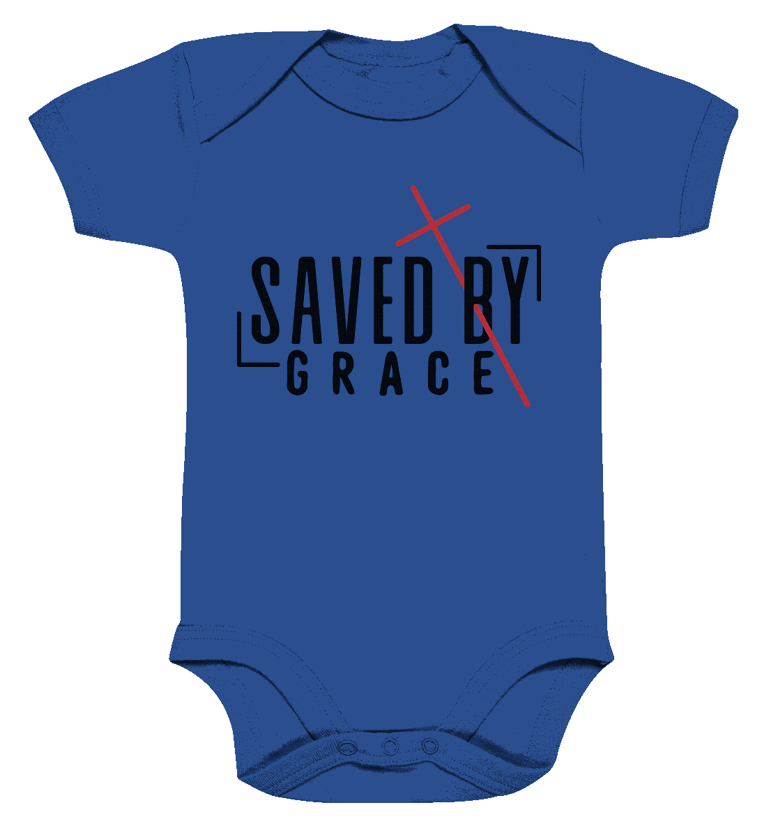 Saved by Grace – Ein kraftvolles Statement des Glaubens - Organic Baby Bodysuit