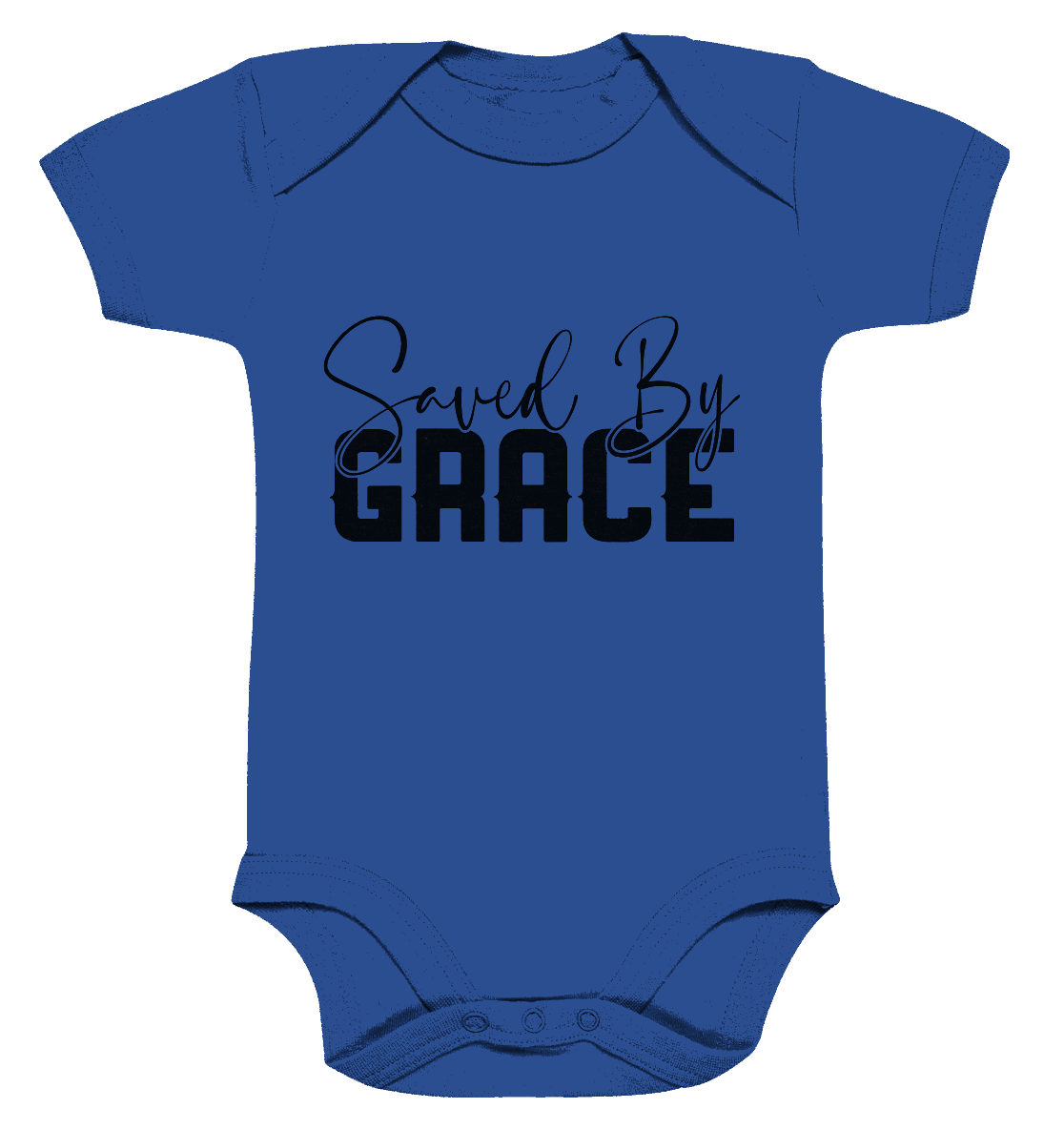 Saved by Grace – Ein kraftvolles Glaubensstatement - Organic Baby Bodysuit