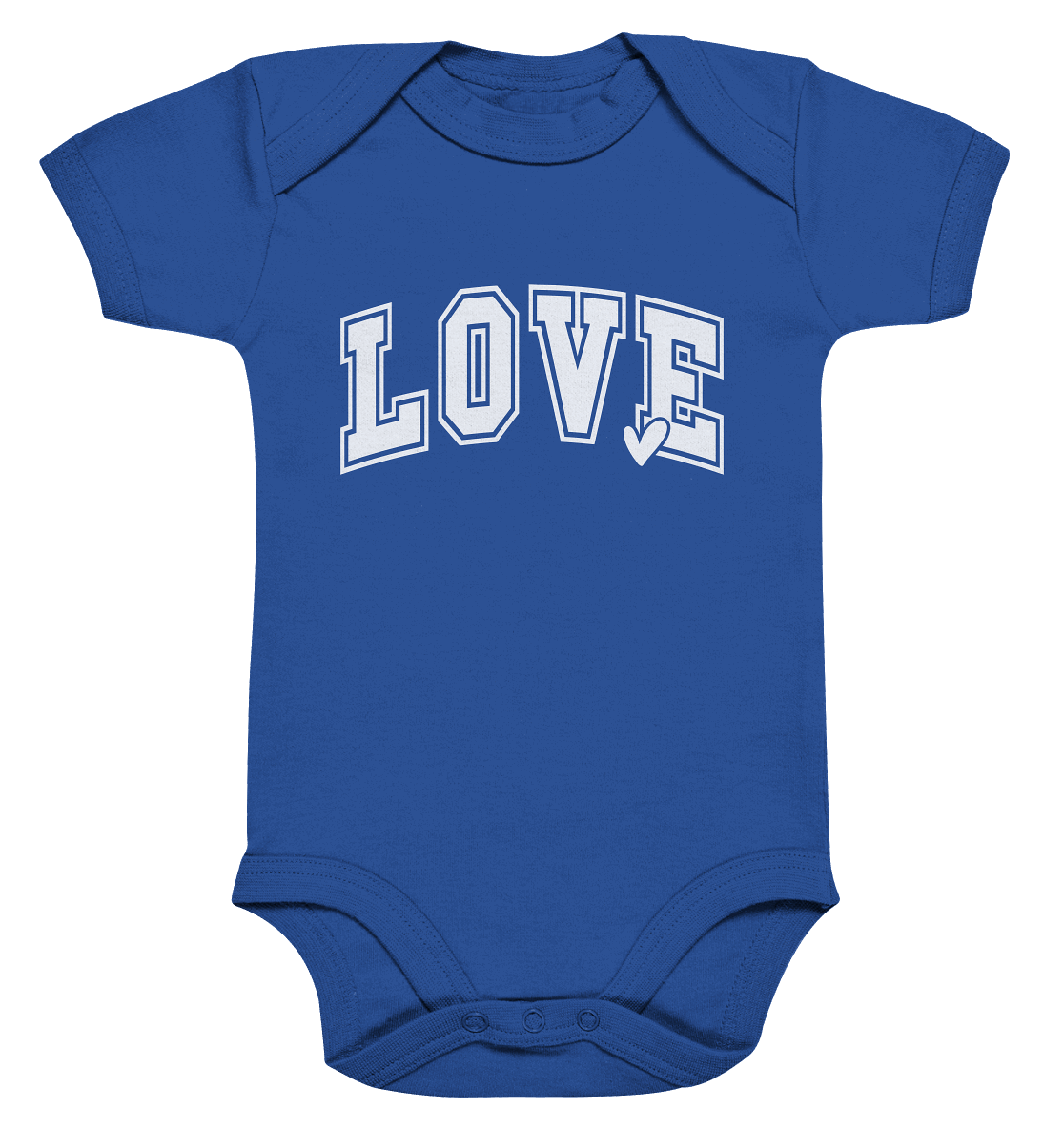 "Love" – das Design, das Herzen spricht! - Organic Baby Bodysuit