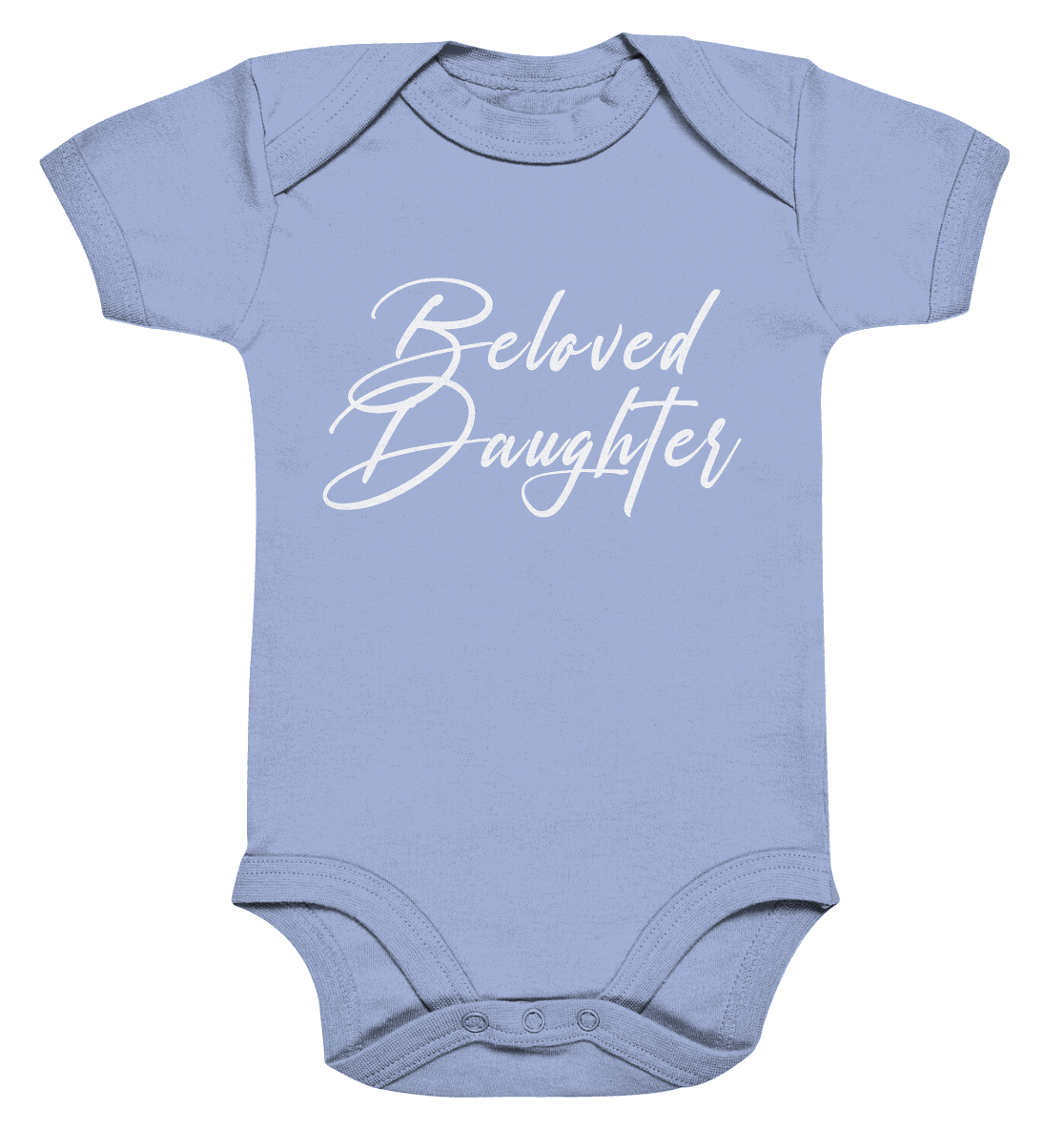 Beloved Daughter – Geliebte Tochter Gottes - Organic Baby Bodysuit