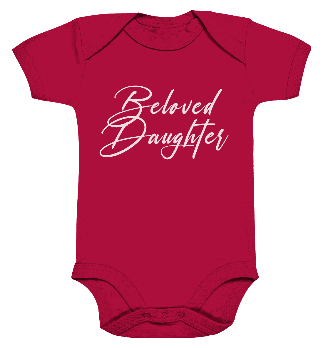 Beloved Daughter – Geliebte Tochter Gottes - Organic Baby Bodysuit