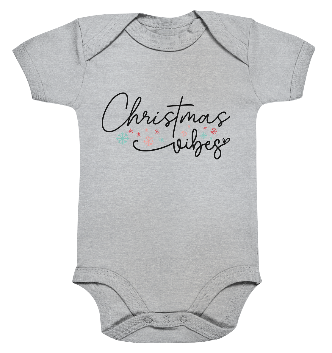 Festliche Christmas Vibes - Organic Baby Bodysuit