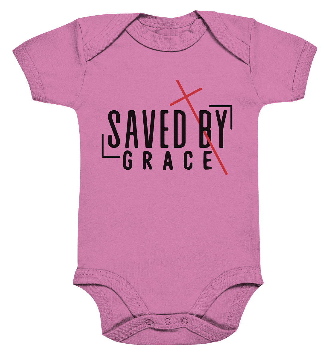 Saved by Grace – Ein kraftvolles Statement des Glaubens - Organic Baby Bodysuit