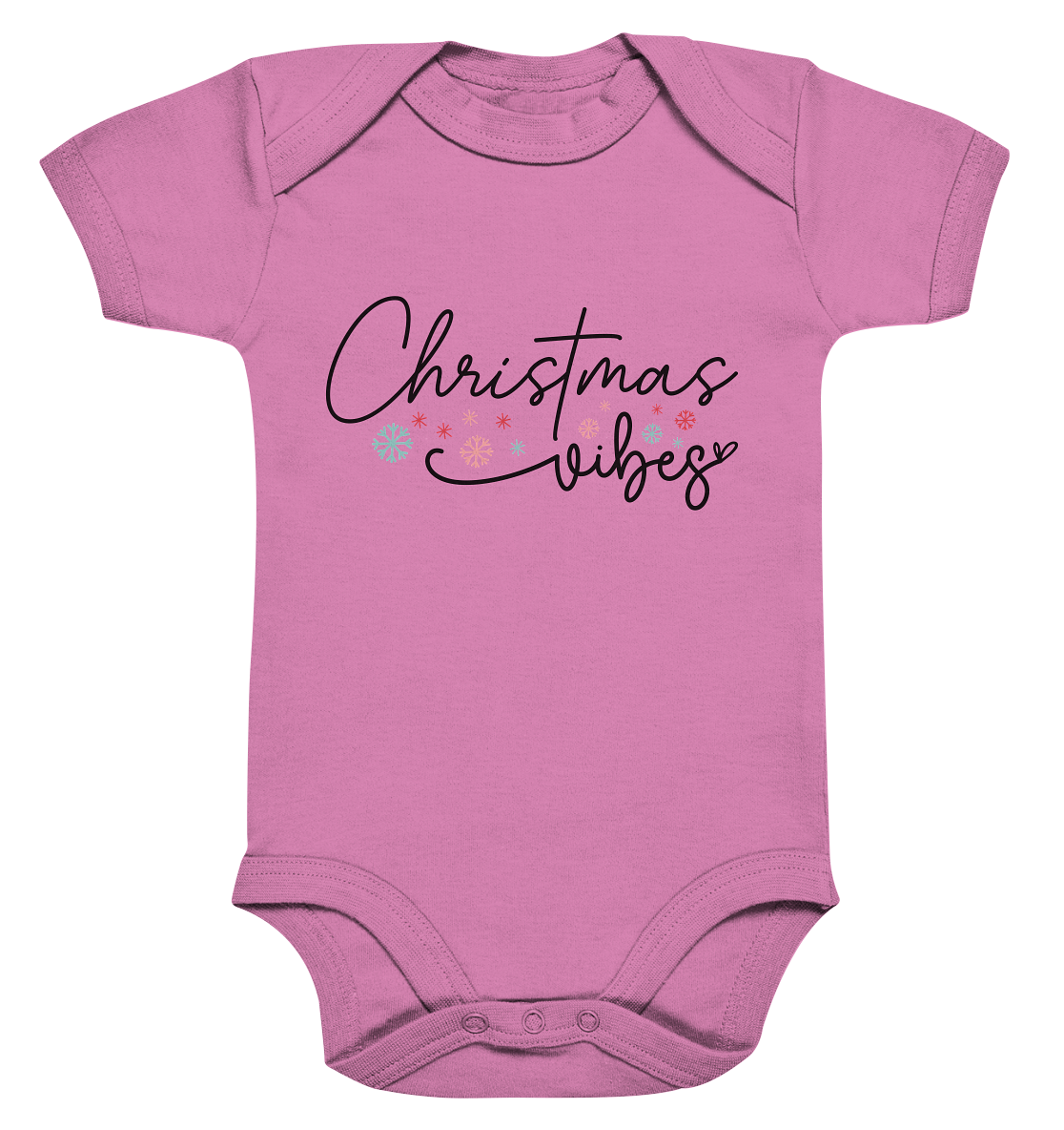 Festliche Christmas Vibes - Organic Baby Bodysuit