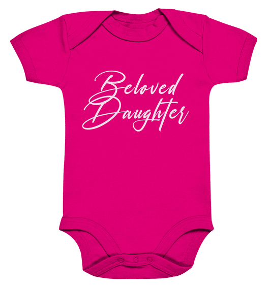 Beloved Daughter – Geliebte Tochter Gottes - Organic Baby Bodysuit