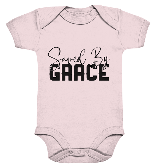 Saved by Grace – Ein kraftvolles Glaubensstatement - Organic Baby Bodysuit